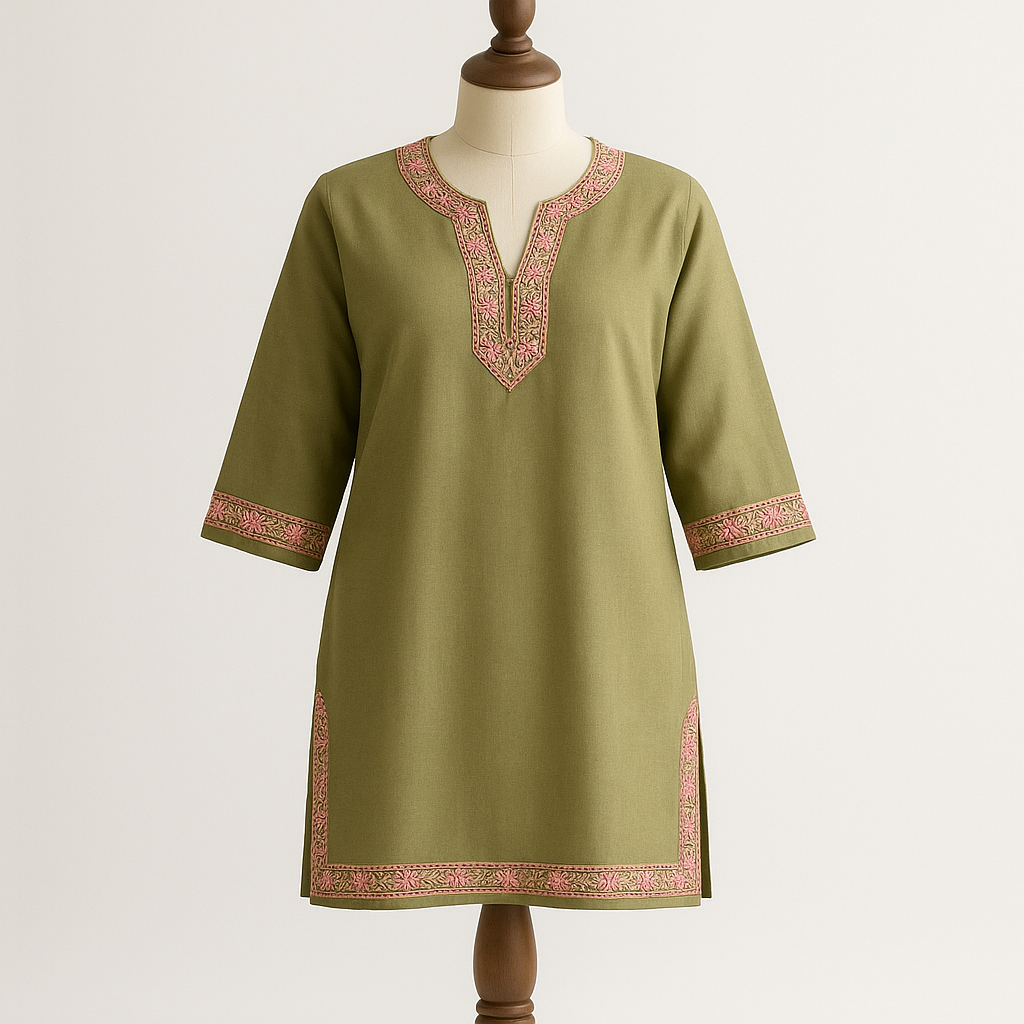 Kashmiri Wool Pheran