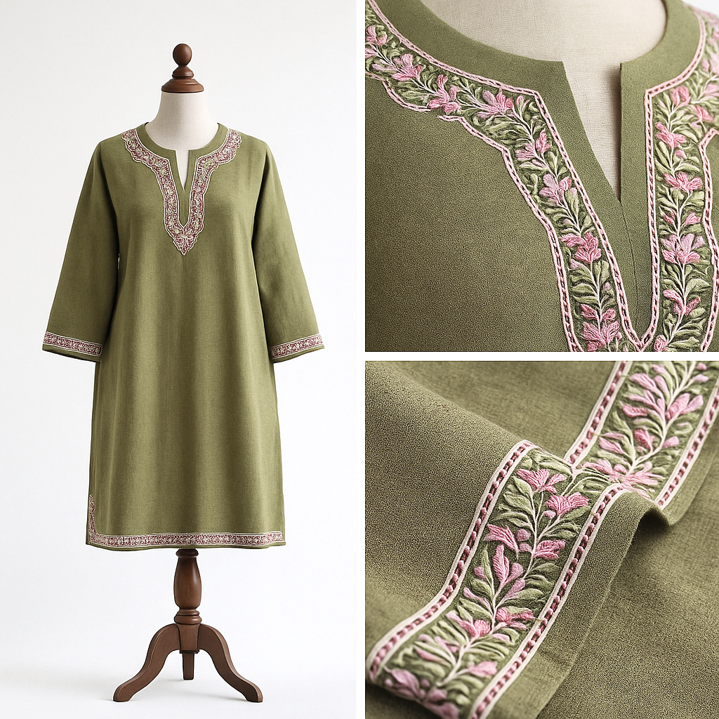 Kashmiri Wool Pheran