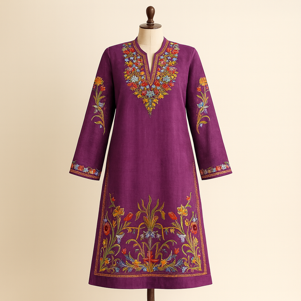 Handcrafted Wool Pheran