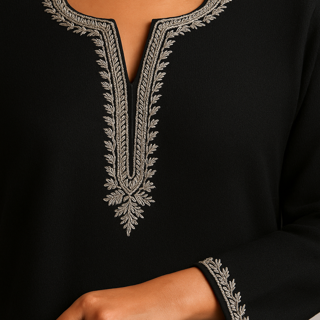 Kashmiri Pheran – Hand Tilla Work