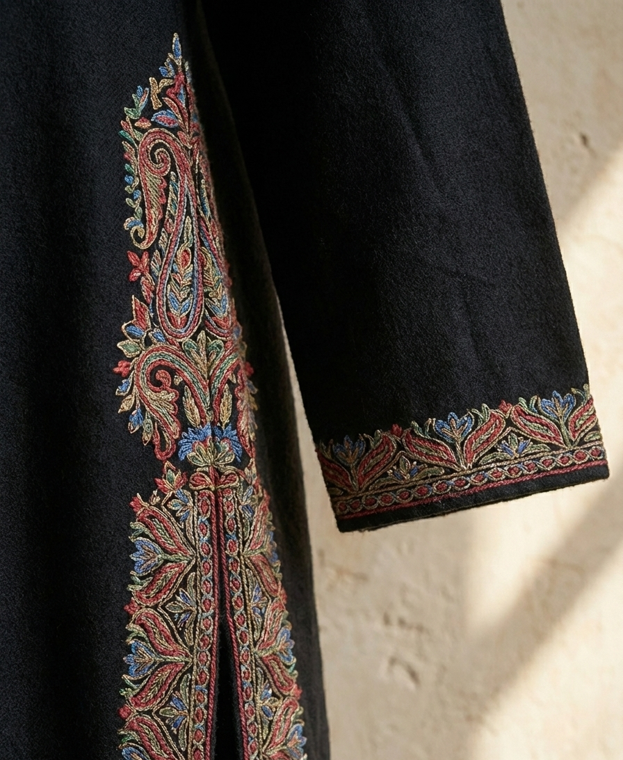 Kashmiri Wool Pheran